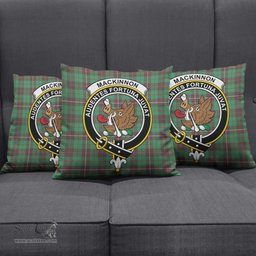 ScotsTee Shop Scottish MacKinnon Hunting Ancient Clan Crest Tartan Pillow/ Pillow Cover Tartan Accessories for Home