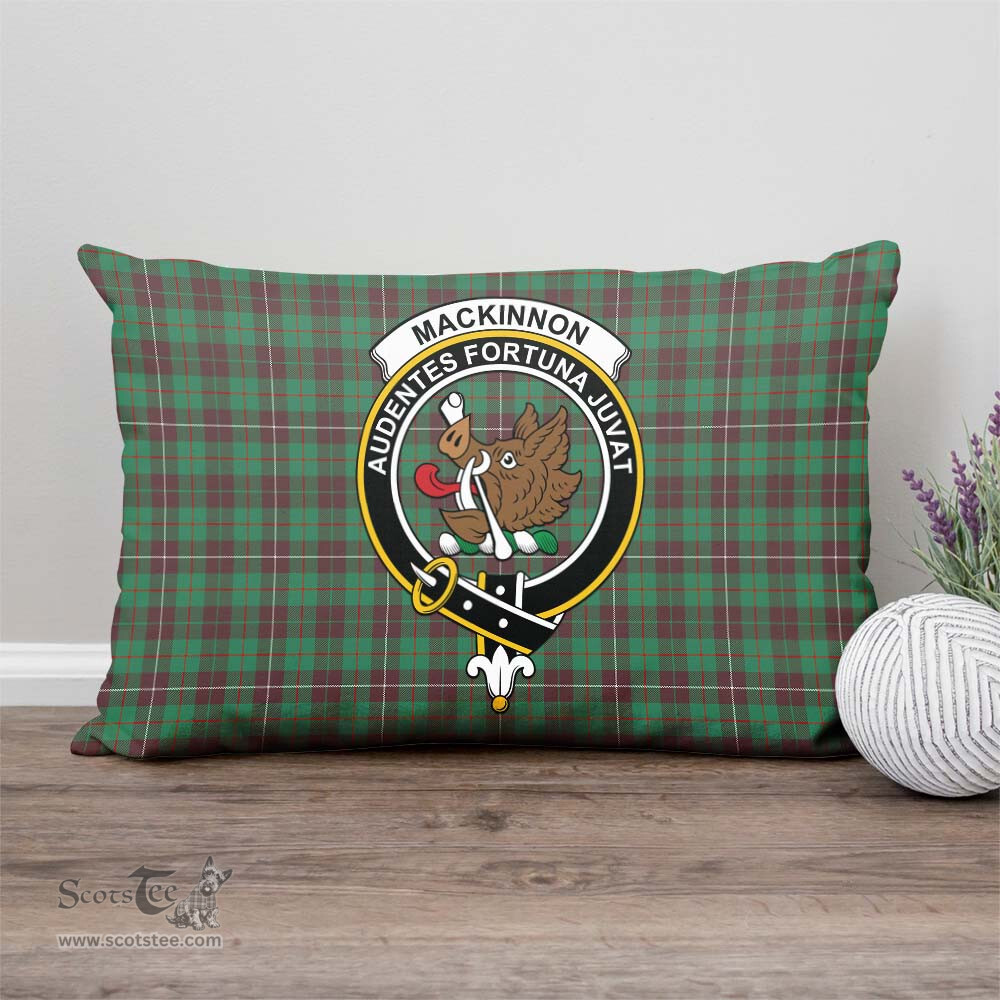 ScotsTee Shop Scottish MacKinnon Hunting Ancient Clan Crest Tartan Pillow/ Pillow Cover Tartan Accessories for Home