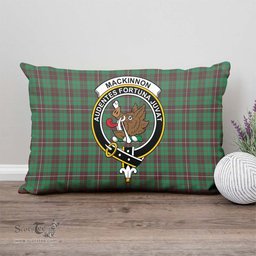 ScotsTee Shop Scottish MacKinnon Hunting Ancient Clan Crest Tartan Pillow/ Pillow Cover Tartan Accessories for Home