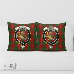 ScotsTee Shop Scottish MacFie Clan Crest Tartan Pillow/ Pillow Cover Tartan Accessories for Home