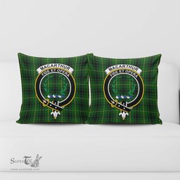 ScotsTee Shop Scottish MacArthur Clan Crest Tartan Pillow/ Pillow Cover Tartan Accessories for Home