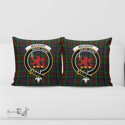 ScotsTee Shop Scottish MacDuff Hunting Clan Crest Tartan Pillow/ Pillow Cover Tartan Accessories for Home