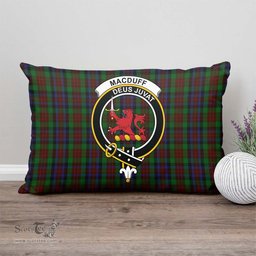 ScotsTee Shop Scottish MacDuff Hunting Clan Crest Tartan Pillow/ Pillow Cover Tartan Accessories for Home