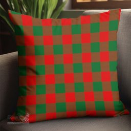 ScotsTee Shop Scottish Moncrieff Modern Clan Tartan Pillow/ Pillow Cover Tartan Accessories for Home