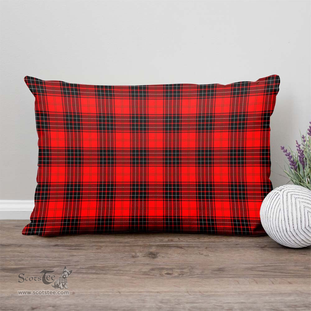ScotsTee Shop Scottish Wemyss Modern Clan Tartan Pillow/ Pillow Cover Tartan Accessories for Home