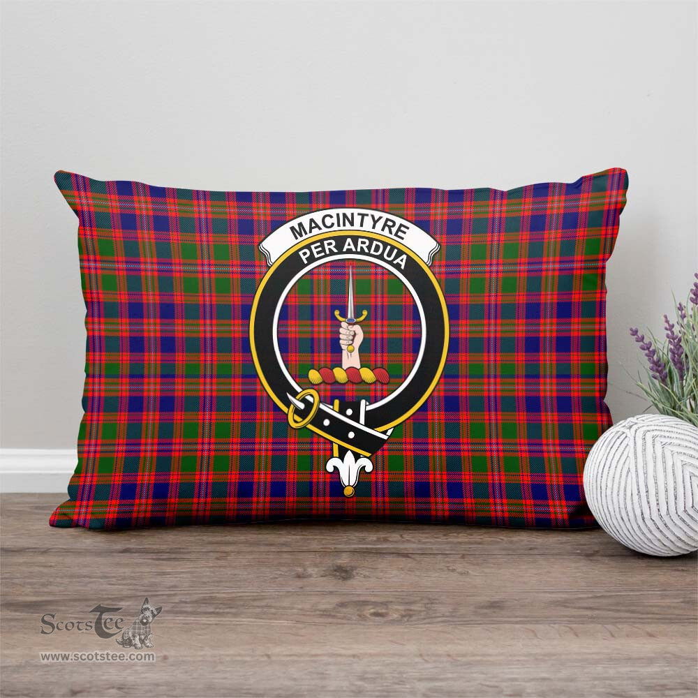 ScotsTee Shop Scottish MacIntyre Modern Clan Crest Tartan Pillow/ Pillow Cover Tartan Accessories for Home