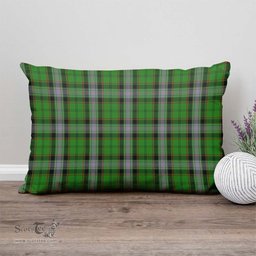 ScotsTee Shop Scottish Moss Clan Tartan Pillow/ Pillow Cover Tartan Accessories for Home