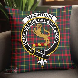 ScotsTee Shop Scottish MacIntosh Hunting Modern Clan Crest Tartan Pillow/ Pillow Cover Tartan Accessories for Home