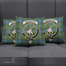 ScotsTee Shop Scottish MacMillan Hunting Ancient Clan Crest Tartan Pillow/ Pillow Cover Tartan Accessories for Home