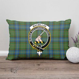 ScotsTee Shop Scottish MacMillan Hunting Ancient Clan Crest Tartan Pillow/ Pillow Cover Tartan Accessories for Home