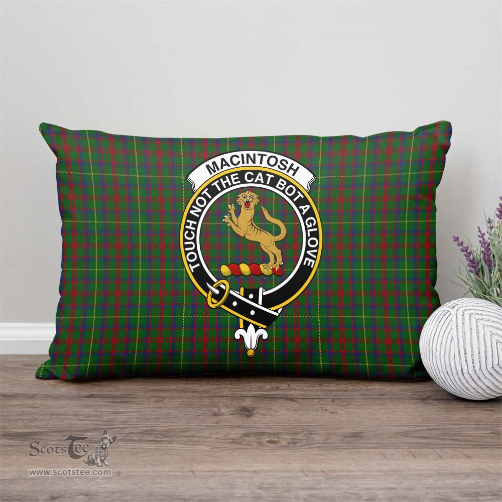 ScotsTee Shop Scottish MacIntosh Hunting Clan Crest Tartan Pillow/ Pillow Cover Tartan Accessories for Home