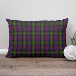 ScotsTee Shop Scottish MacLennan Clan Tartan Pillow/ Pillow Cover Tartan Accessories for Home
