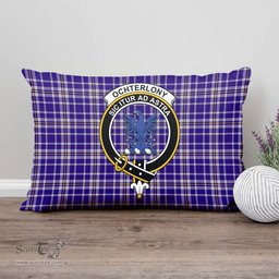 ScotsTee Shop Scottish Ochterlony Clan Crest Tartan Pillow/ Pillow Cover Tartan Accessories for Home