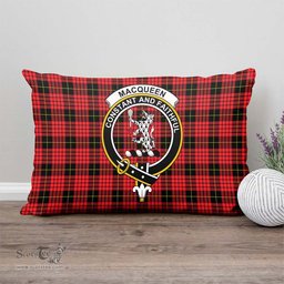 ScotsTee Shop Scottish MacQueen Modern Clan Crest Tartan Pillow/ Pillow Cover Tartan Accessories for Home