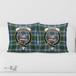 ScotsTee Shop Scottish MacNeil Dress Clan Crest Tartan Pillow/ Pillow Cover Tartan Accessories for Home