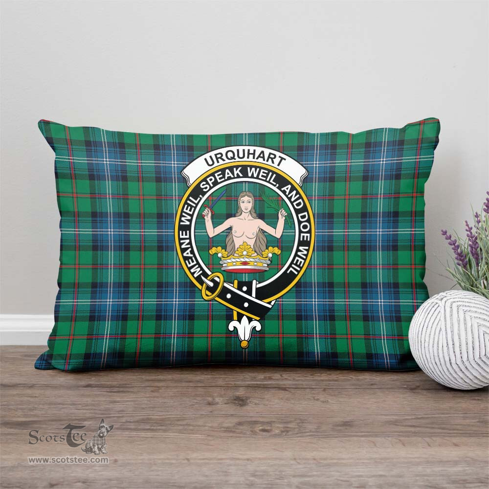ScotsTee Shop Scottish Urquhart Ancient Clan Crest Tartan Pillow/ Pillow Cover Tartan Accessories for Home