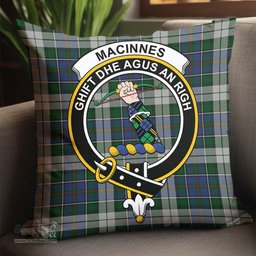 ScotsTee Shop Scottish MacInnes Dress Clan Crest Tartan Pillow/ Pillow Cover Tartan Accessories for Home
