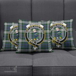 ScotsTee Shop Scottish MacInnes Dress Clan Crest Tartan Pillow/ Pillow Cover Tartan Accessories for Home