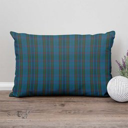 ScotsTee Shop Scottish Watkins of Wales Clan Tartan Pillow/ Pillow Cover Tartan Accessories for Home