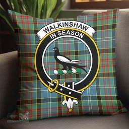 ScotsTee Shop Scottish Walkinshaw Clan Crest Tartan Pillow/ Pillow Cover Tartan Accessories for Home