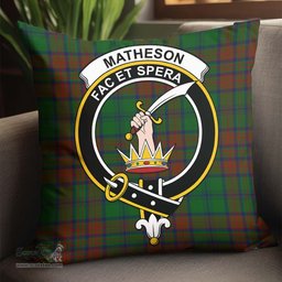 ScotsTee Shop Scottish Matheson Hunting Highland Clan Crest Tartan Pillow/ Pillow Cover Tartan Accessories for Home
