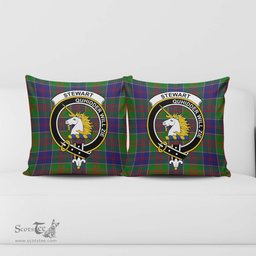 ScotsTee Shop Scottish Stewart of Appin Hunting Modern Clan Crest Tartan Pillow/ Pillow Cover Tartan Accessories for Home