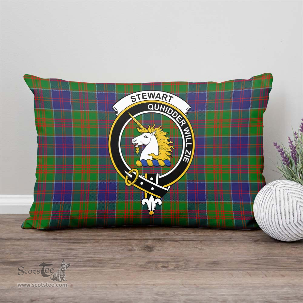 ScotsTee Shop Scottish Stewart of Appin Hunting Modern Clan Crest Tartan Pillow/ Pillow Cover Tartan Accessories for Home