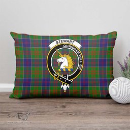 ScotsTee Shop Scottish Stewart of Appin Hunting Modern Clan Crest Tartan Pillow/ Pillow Cover Tartan Accessories for Home
