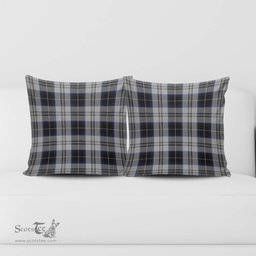 ScotsTee Shop Scottish Menzies Black Dress Clan Tartan Pillow/ Pillow Cover Tartan Accessories for Home