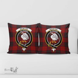ScotsTee Shop Scottish Wemyss Clan Crest Tartan Pillow/ Pillow Cover Tartan Accessories for Home