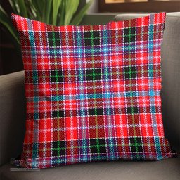 ScotsTee Shop Scottish Udny Clan Tartan Pillow/ Pillow Cover Tartan Accessories for Home