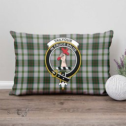 ScotsTee Shop Scottish Taylor Dress Clan Crest Tartan Pillow/ Pillow Cover Tartan Accessories for Home