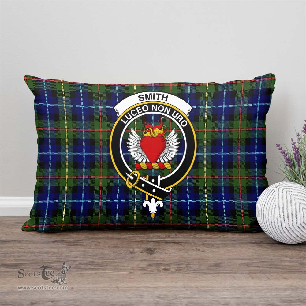 ScotsTee Shop Scottish Smith Modern Clan Crest Tartan Pillow/ Pillow Cover Tartan Accessories for Home