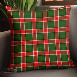 ScotsTee Shop Scottish Pollock Modern Clan Tartan Pillow/ Pillow Cover Tartan Accessories for Home