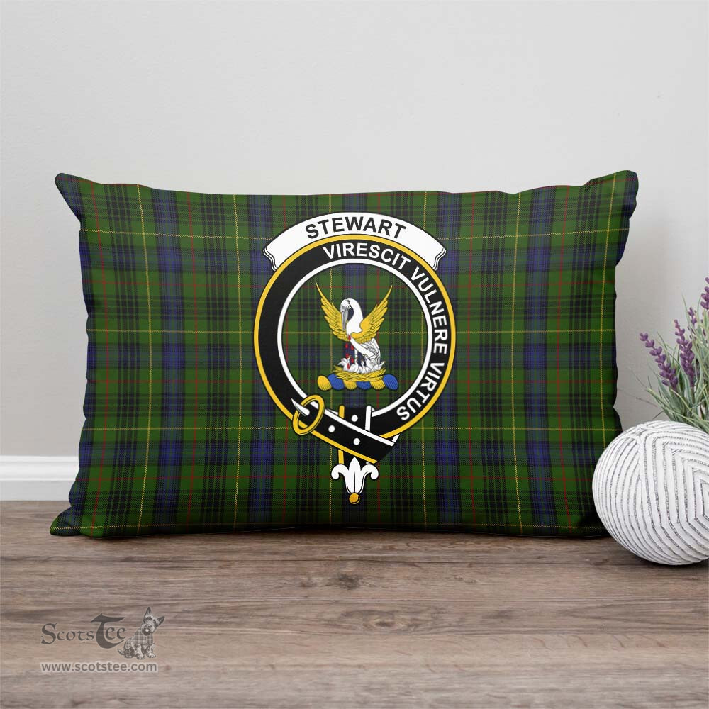 ScotsTee Shop Scottish Stewart Hunting Clan Crest Tartan Pillow/ Pillow Cover Tartan Accessories for Home