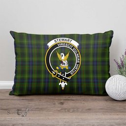 ScotsTee Shop Scottish Stewart Hunting Clan Crest Tartan Pillow/ Pillow Cover Tartan Accessories for Home