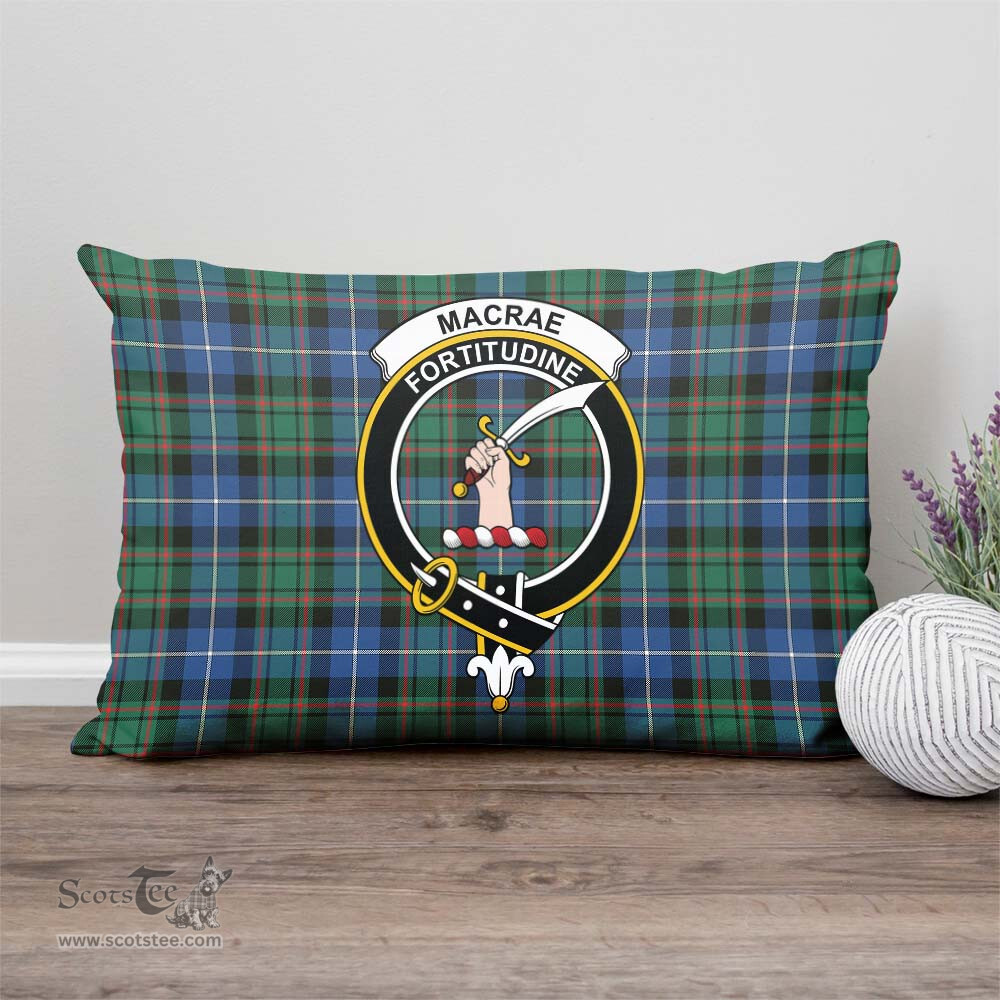 ScotsTee Shop Scottish MacRae Hunting Ancient Clan Crest Tartan Pillow/ Pillow Cover Tartan Accessories for Home