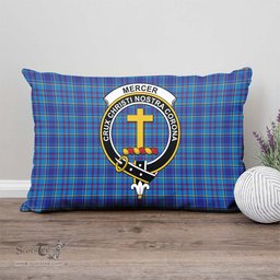 ScotsTee Shop Scottish Mercer Modern Clan Crest Tartan Pillow/ Pillow Cover Tartan Accessories for Home