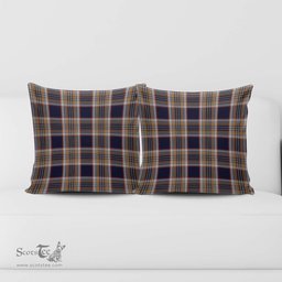 ScotsTee Shop Scottish Stewart Navy Clan Tartan Pillow/ Pillow Cover Tartan Accessories for Home