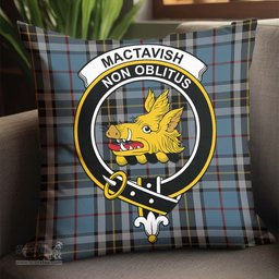 ScotsTee Shop Scottish MacTavish Dress Clan Crest Tartan Pillow/ Pillow Cover Tartan Accessories for Home