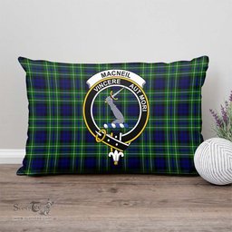 ScotsTee Shop Scottish MacNeil of Colonsay Modern Clan Crest Tartan Pillow/ Pillow Cover Tartan Accessories for Home