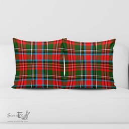 ScotsTee Shop Scottish Stewart Royal Clan Tartan Pillow/ Pillow Cover Tartan Accessories for Home