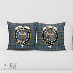 ScotsTee Shop Scottish Ralston UK Clan Crest Tartan Pillow/ Pillow Cover Tartan Accessories for Home