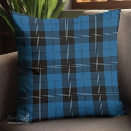 ScotsTee Shop Scottish Ramsay Blue Hunting Clan Tartan Pillow/ Pillow Cover Tartan Accessories for Home