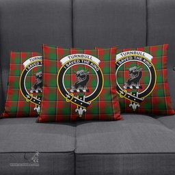 ScotsTee Shop Scottish Turnbull Dress Clan Crest Tartan Pillow/ Pillow Cover Tartan Accessories for Home