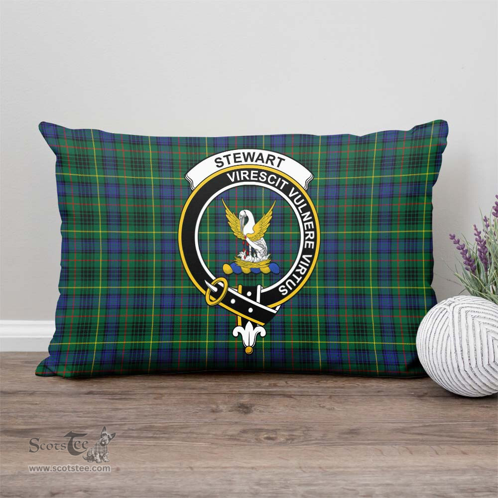 ScotsTee Shop Scottish Stewart Hunting Modern Clan Crest Tartan Pillow/ Pillow Cover Tartan Accessories for Home