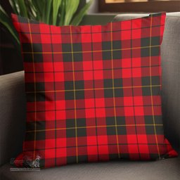 ScotsTee Shop Scottish Wallace Weathered Clan Tartan Pillow/ Pillow Cover Tartan Accessories for Home