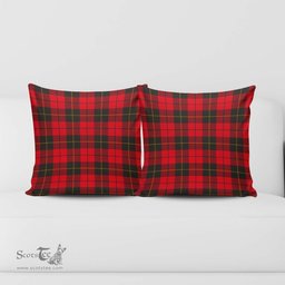 ScotsTee Shop Scottish Wallace Weathered Clan Tartan Pillow/ Pillow Cover Tartan Accessories for Home