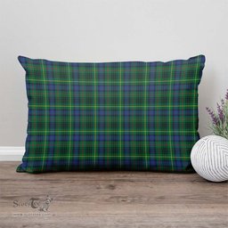 ScotsTee Shop Scottish Stewart Hunting Modern Clan Tartan Pillow/ Pillow Cover Tartan Accessories for Home