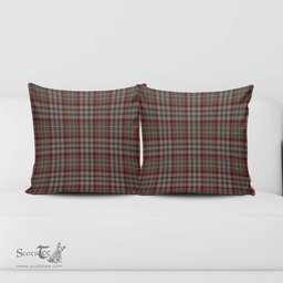 ScotsTee Shop Scottish Nicolson Hunting Weathered Clan Tartan Pillow/ Pillow Cover Tartan Accessories for Home